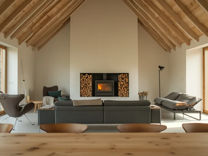 Vivienda unifamiliar en Sojuela salon
