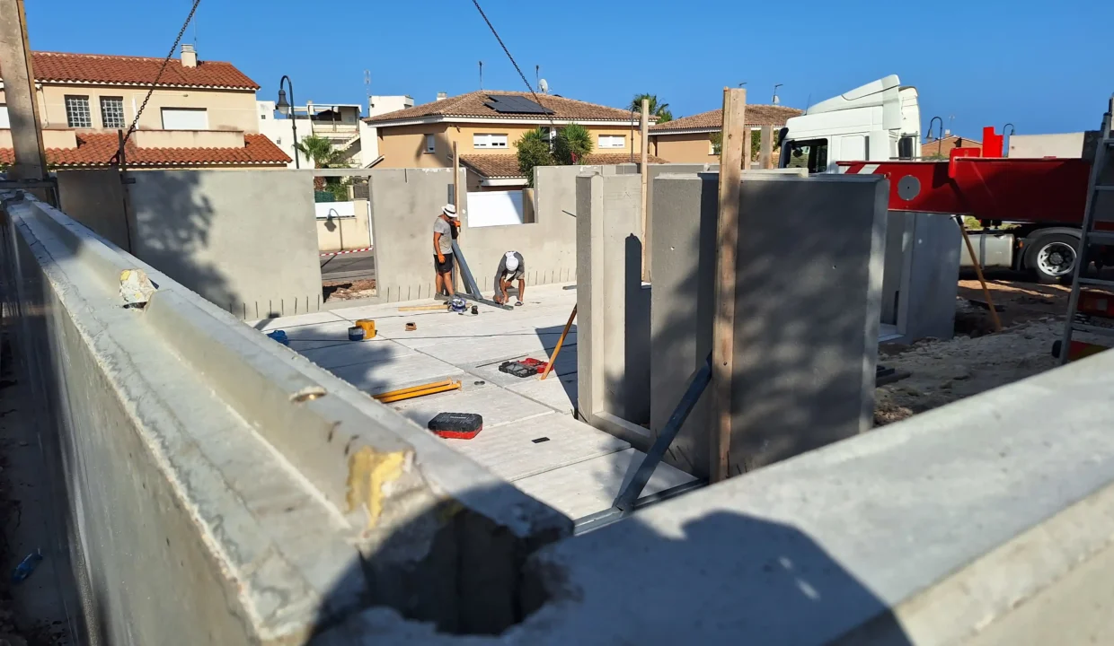 vivienda obra nueva hormigon